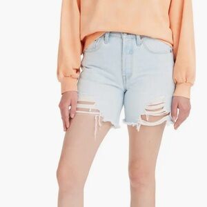 Levi's Women's 501 High-Rise Midi Jean Shorts